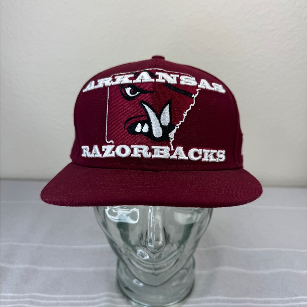 New Era 59fifty Arkansas Razorbacks Rare Hat Size 7 3/4